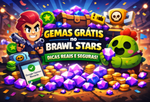 Gemas grátis no Brawl Stars